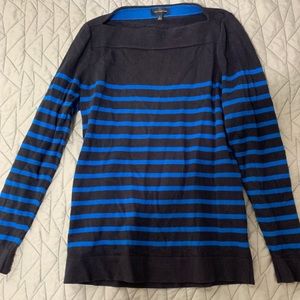 Limited blue and navy striped sweater. Worn once.